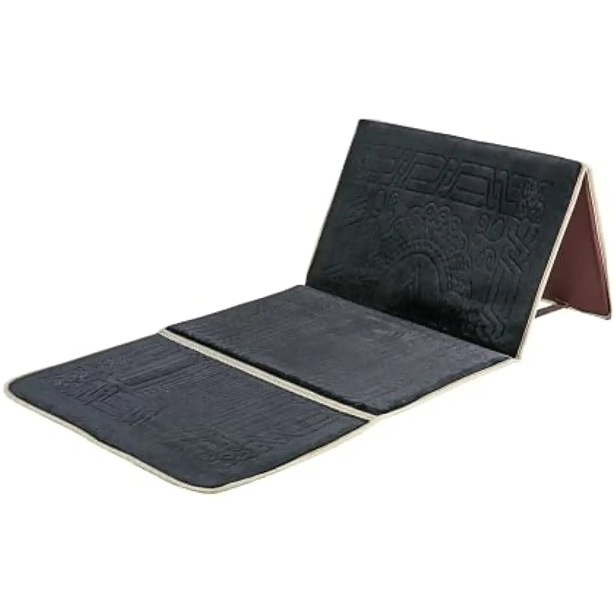 Foldable Muslim Prayer Mat with Backrest