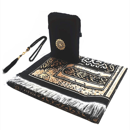 Turkish Chenille Muslim Prayer Rug