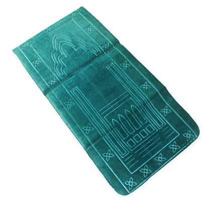 Portable Foldable Prayer Mat with Backrest