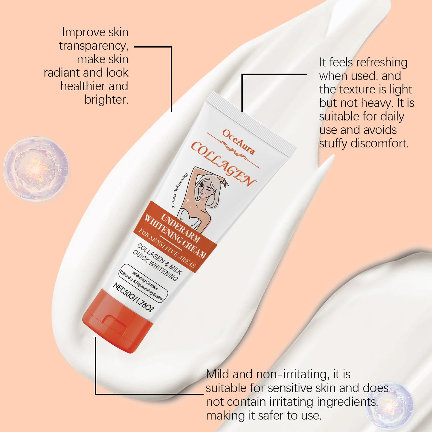 Collagen Whitening Body Cream