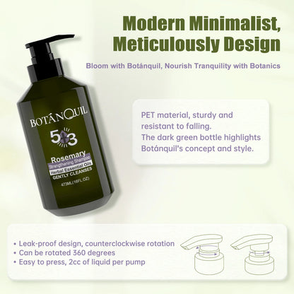 BOTÁNQUIL Rosemary Shampoo