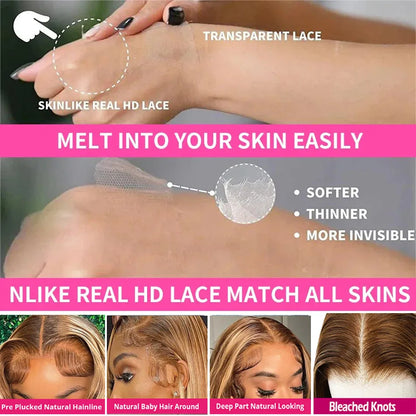 HD Highlight Body Wave Wig