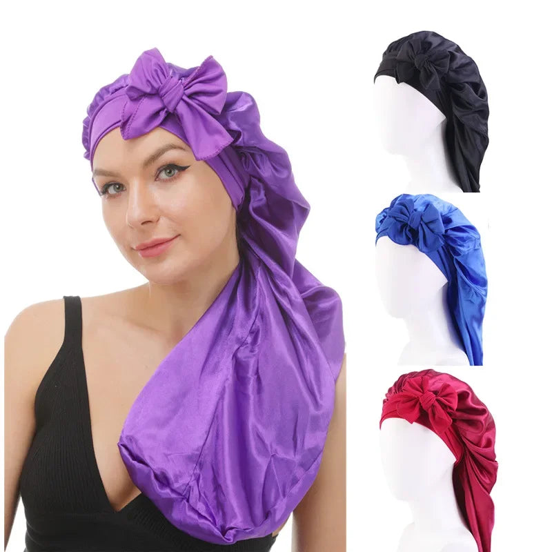 Extra Large Satin Shower Cap