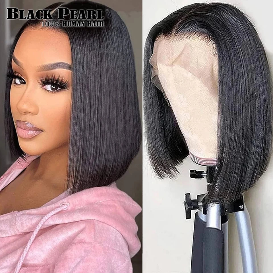 Black Pearl Short Bob Wig