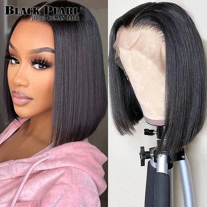 Black Pearl Short Bob Wig