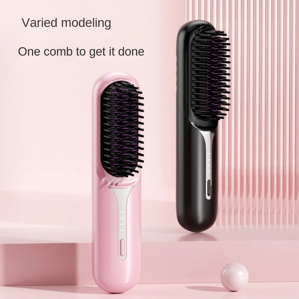 Mini Wireless Hair Straightener