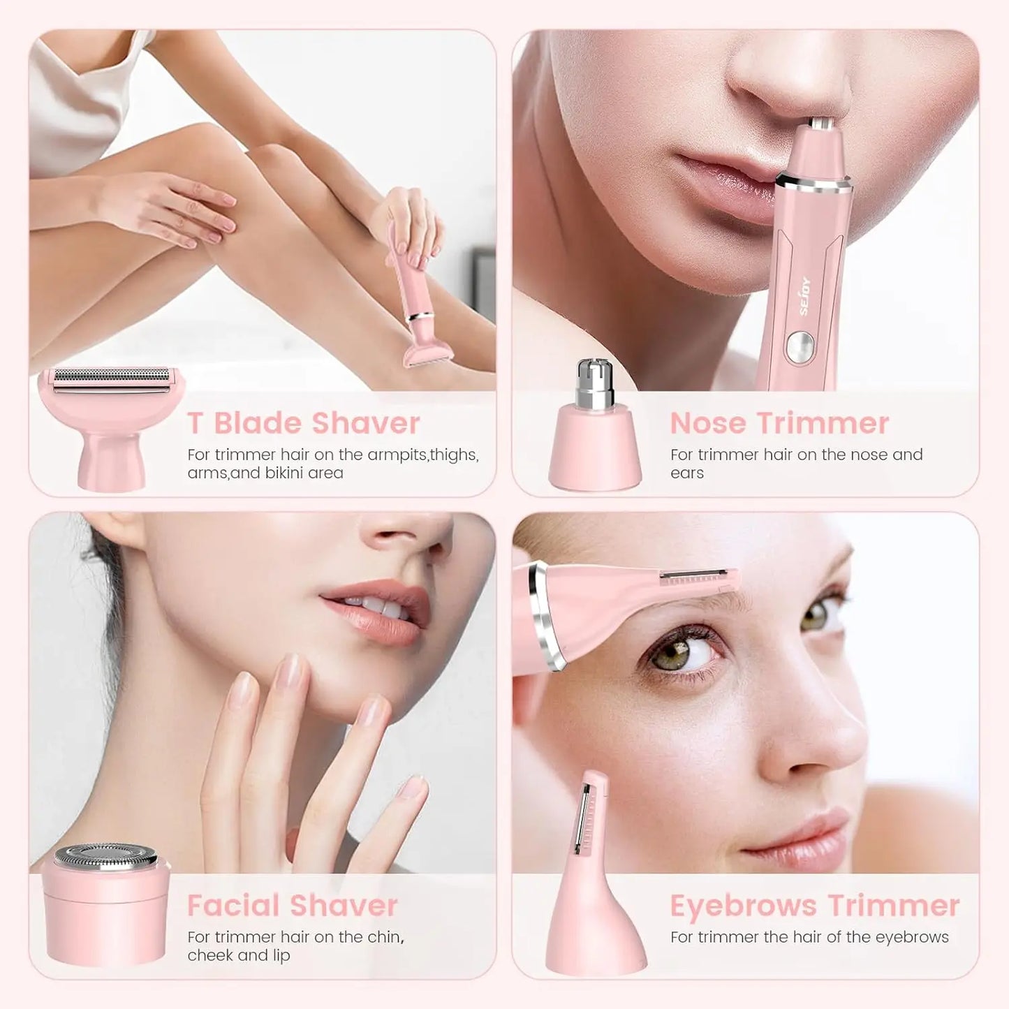 Sejoy Women's Facial Trimmer