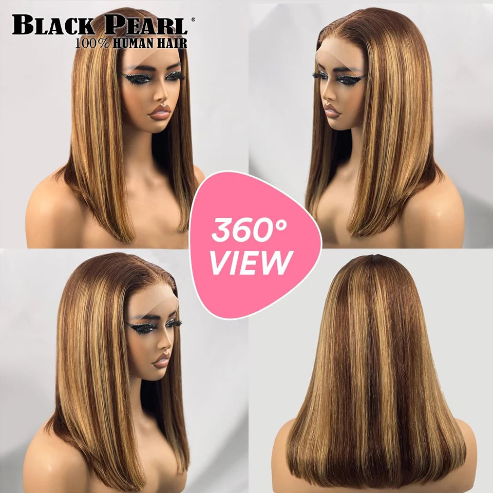 Black Pearl Short Bob Wig