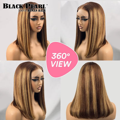 Black Pearl Short Bob Wig
