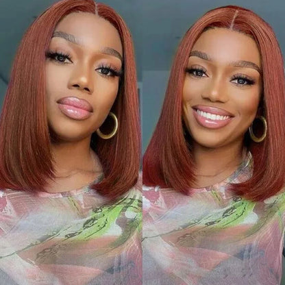 Short Brown Bob Wig