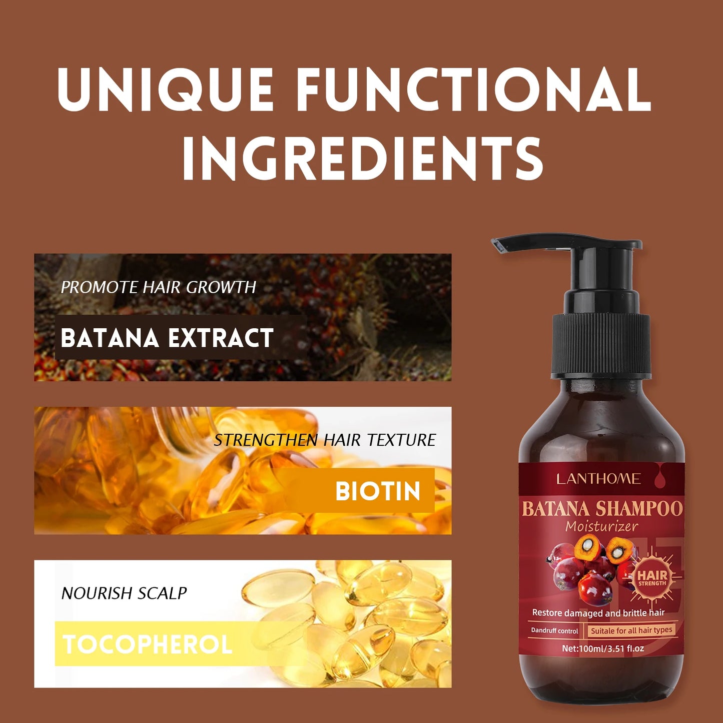 Batana Hair Strengthening Shampoo