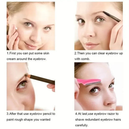 Eyebrow Razor Dermaplaning Set