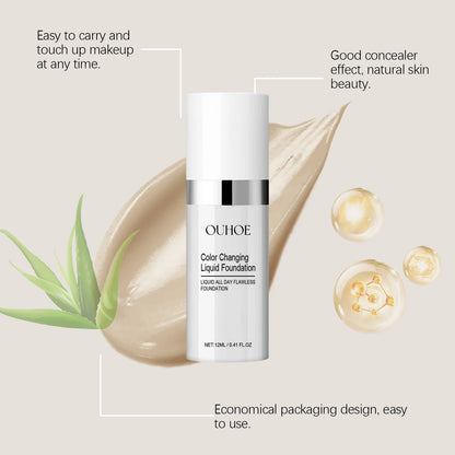 Color Changing Liquid Foundation