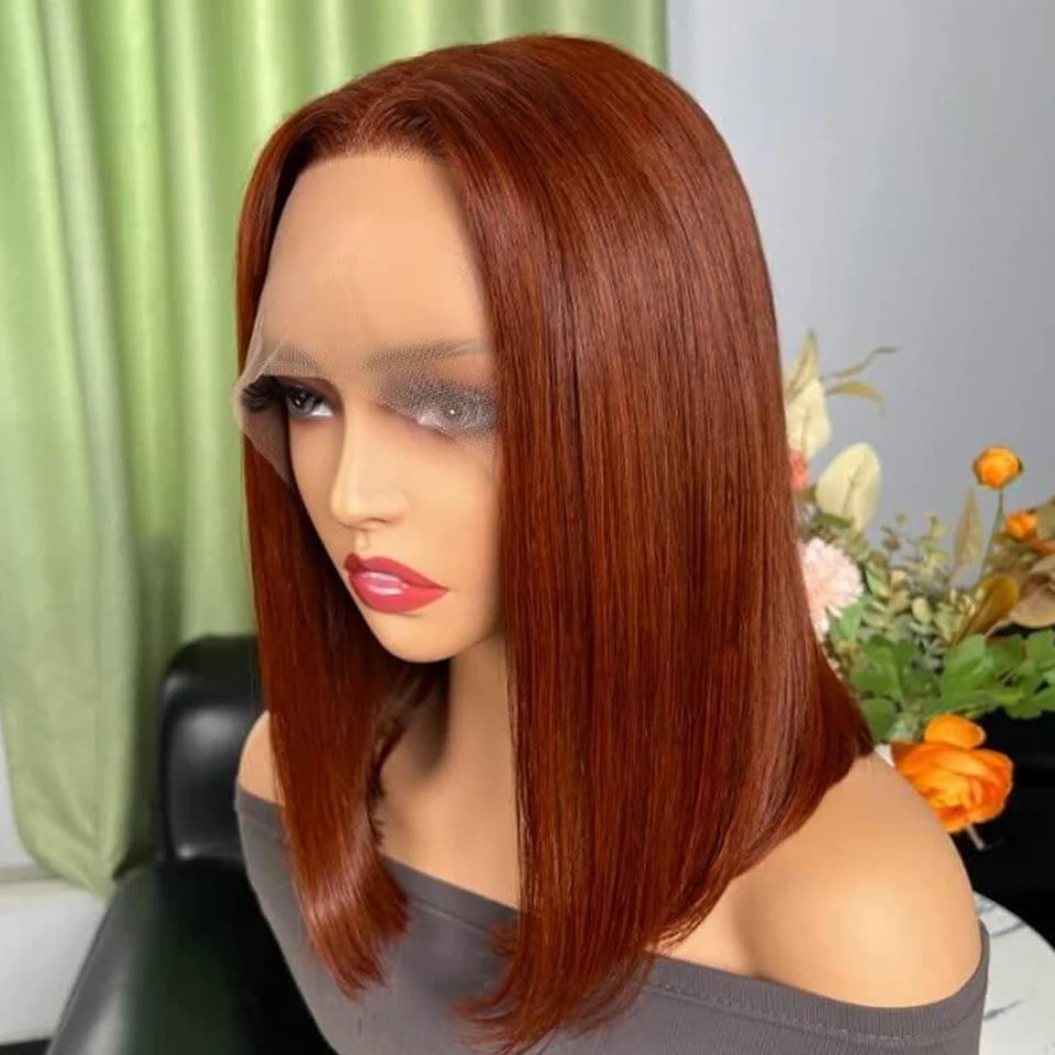 Short Brown Bob Wig