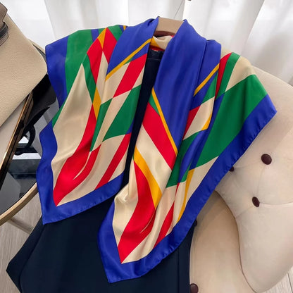 Luxury Satin Silk Scarf