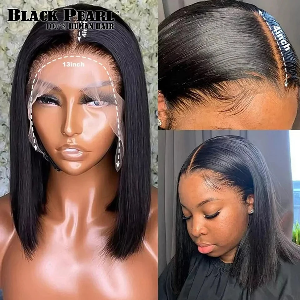 Black Pearl Short Bob Wig