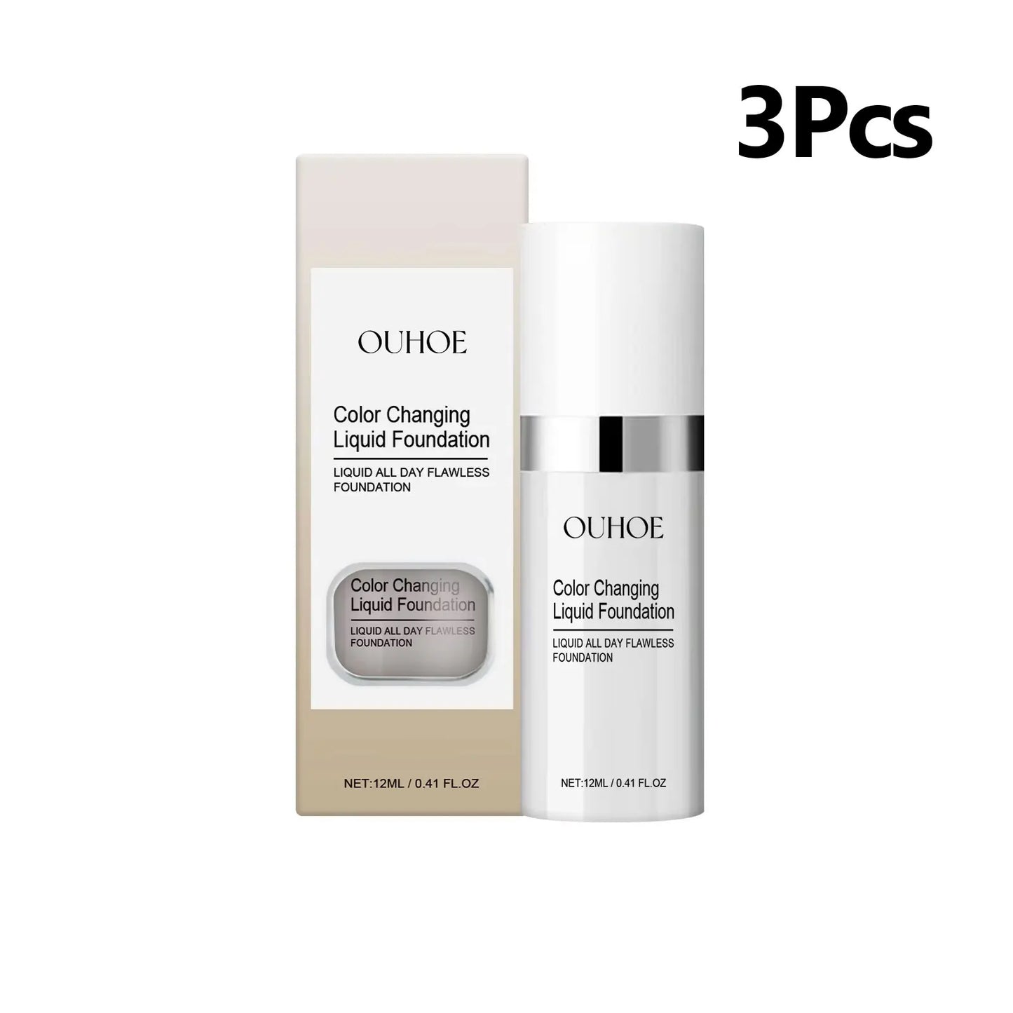 Color Changing Liquid Foundation