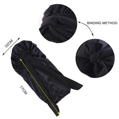 Extra Large Satin Shower Cap