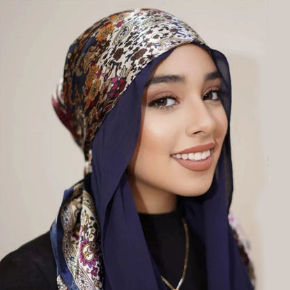 Luxury Satin Silk Scarf