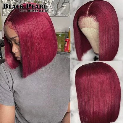 Black Pearl Short Bob Wig