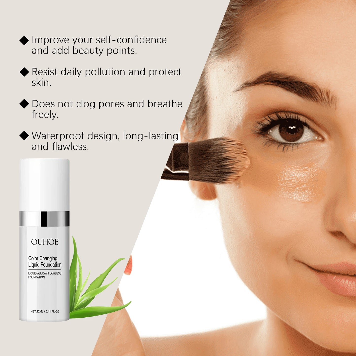 Color Changing Liquid Foundation