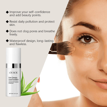 Color Changing Liquid Foundation