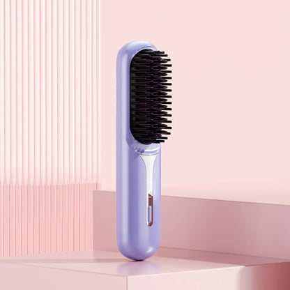 Mini Wireless Hair Straightener