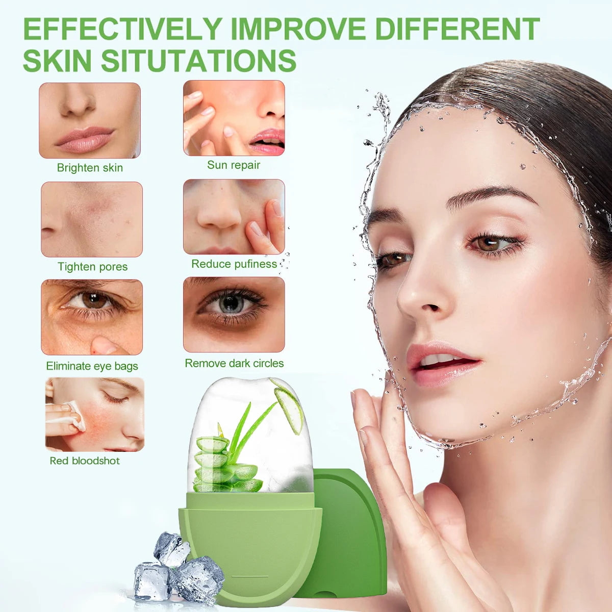 Facial Ice Roller Massager