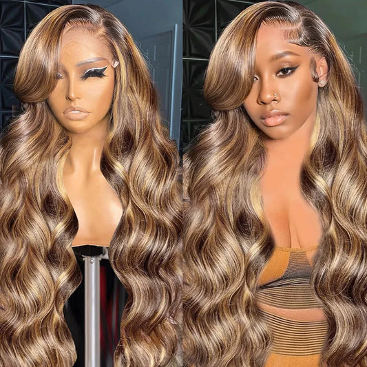 HD Highlight Body Wave Wig