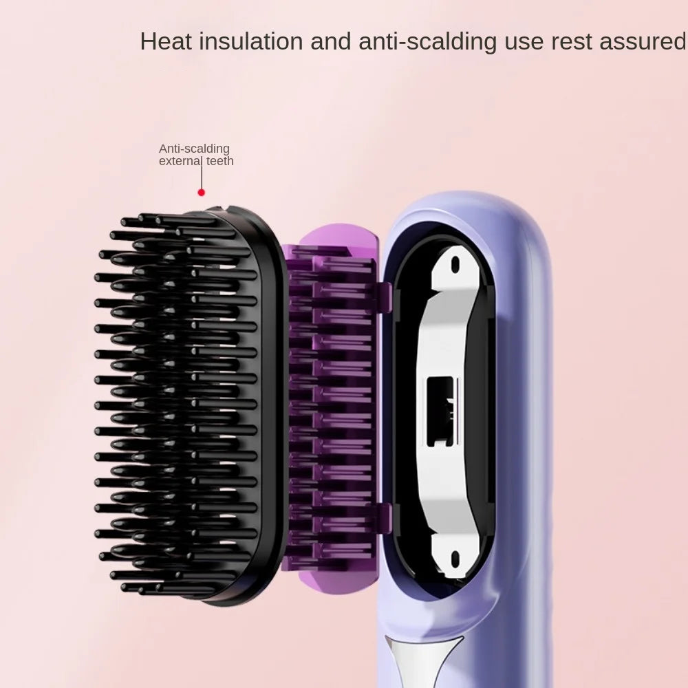 Mini Wireless Hair Straightener