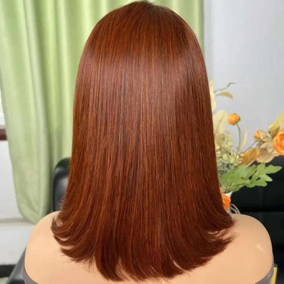 Short Brown Bob Wig