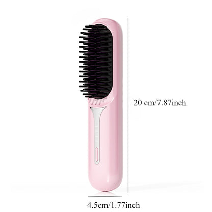 Mini Wireless Hair Straightener